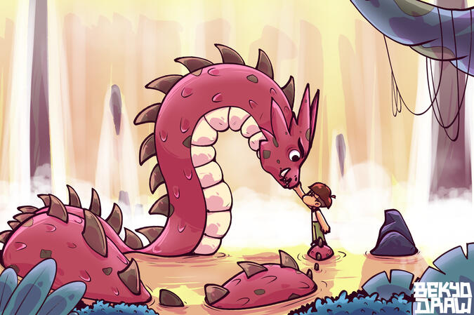 Dragon and BEKYO