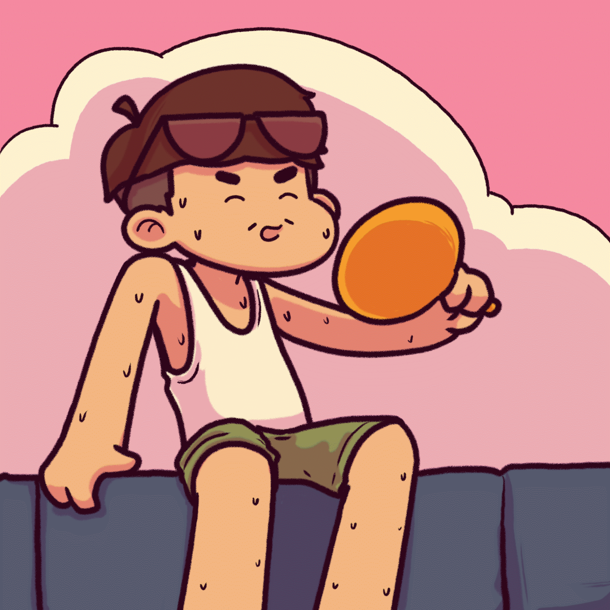 The weather is Extremely hot.